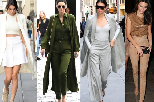Με αυτά τα κομμάτια θα αντιγράψουμε έξυπνα τα κομψά μονόχρωμα looks της Κένταλ Τζένερ