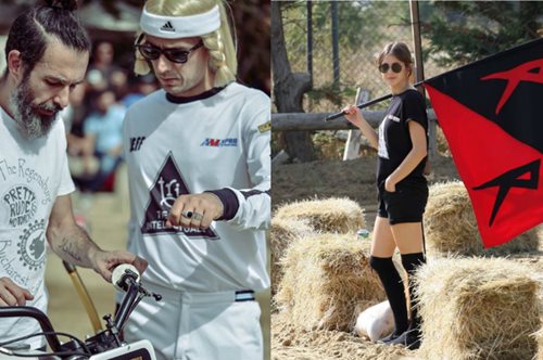 Σε αυτούς τους αγώνες μοτοσυκλέτας τίποτα δεν μοιάζει με αγώνες μοτοσυκλέτας. Είναι πολύ 