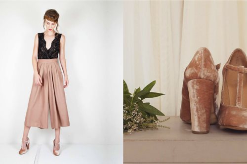 Στον κήπο της madame shoushou δοκιμάζουμε ρούχα ασορτί με τις φωτεινές σκέψεις μας