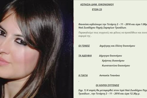 Αυτή είναι η 23χρονη φοιτήτρια που γλίστρησε και έχασε τη ζωή της