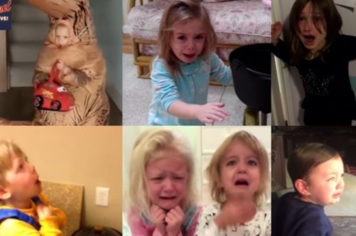 Οι σπαρταριστές αντιδράσεις των παιδιών όταν οι γονείς τούς λένε ότι έφαγαν όλα τα γλυκά