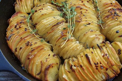 Οι τελειότερες (σαν) τηγανητές πατάτες. Θα έπαιρνες όρκο ότι έχει «πέσει» τηγάνι