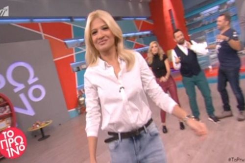 Με θλιμμένο βλέμμα και αμήχανο χαμόγελο βγήκε η Φαίη στο Πρωινό