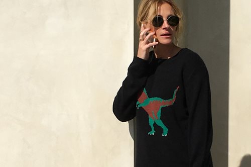 H Τζούλια Ρόμπερτς λατρεύει ένα συγκεκριμένο brand καλσόν 