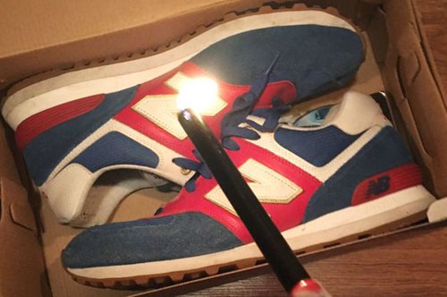 Γιατί τo Twitter γέμισε με βίντεο χρηστών που καίνε τα New Balance τους 