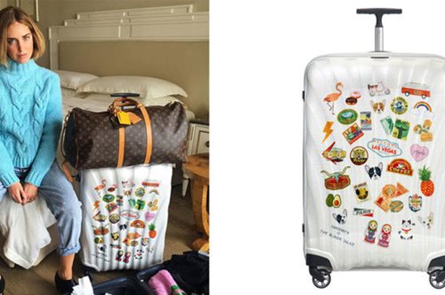Η Chiara Ferragni σχεδιάζει μια φανταστική βαλίτσα για τη Samsonite