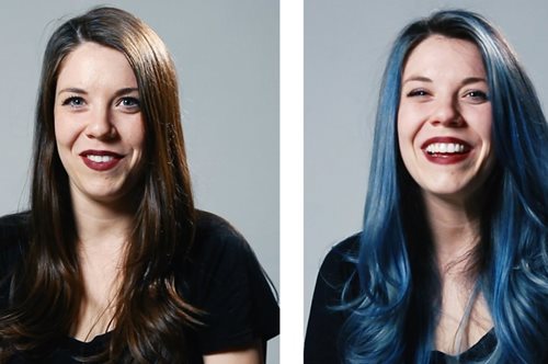 Τόλμησαν ένα εξτρίμ χρώμα στα μαλλιά τους για πρώτη φορά και το αποτέλεσμα τις ενθουσίασε