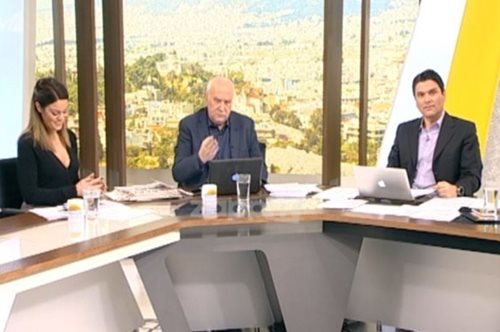 Δε φαντάζεστε τι έδειξε ο Γιώργος Παπαδάκης στον αέρα του Καλημέρα Ελλάδα