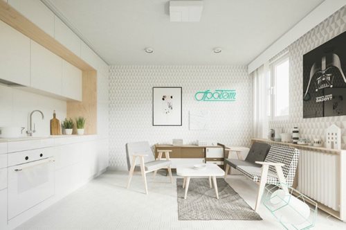 Aυτό το μικροσκοπικό διαμέρισμα είναι μόλις 20τμ και έχει προσωπικότητα που θα ζηλέψεις