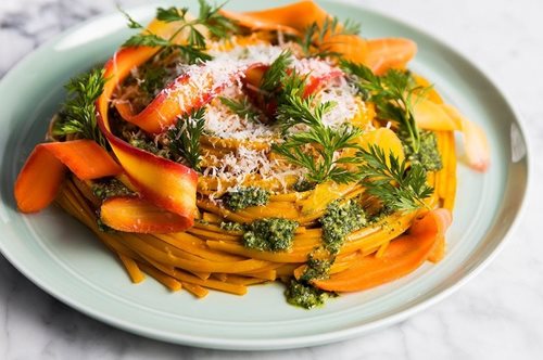 To φανταζόσουν ότι τα σπαγγέτι με σάλτσα καρότου θα ήταν τόσο νόστιμα;