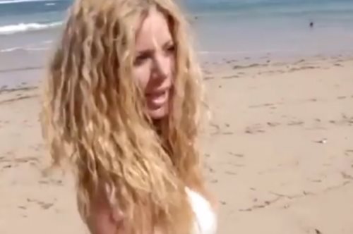 Η ώρα της βλακείας για τη Ζέτα Μακρυπούλια. Το βίντεο που ανέβασε στο Instagram 