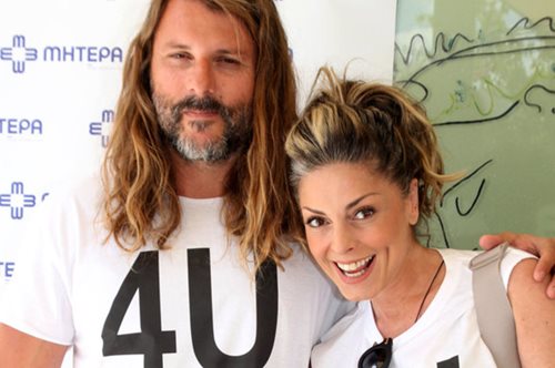 Οι πρώτες φωτογραφίες της Κατερίνας Λάσπα φεύγοντας από το μαιευτήριο