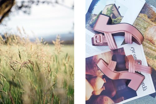 Είδαμε από τώρα τα παπούτσια που θα φορέσουμε το φθινόπωρο που έρχεται. Είναι έντονα, σατέν, λαμπερά