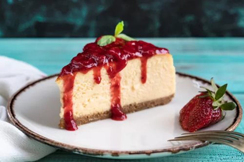 Cheesecake χωρίς γάλα και κρέμα τυριού
