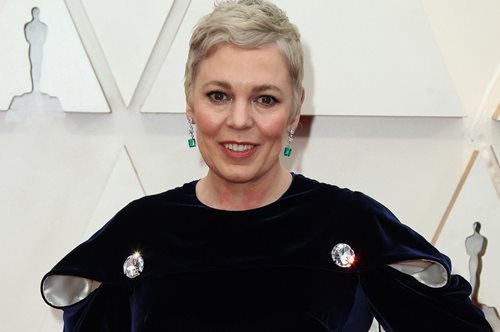 Η βραβευμένη με Όσκαρ ηθοποιός Ολίβια Κόλμαν σε σπάνιο στιγμιότυπο με τον σύζυγό της Εντ Σινκλέρ