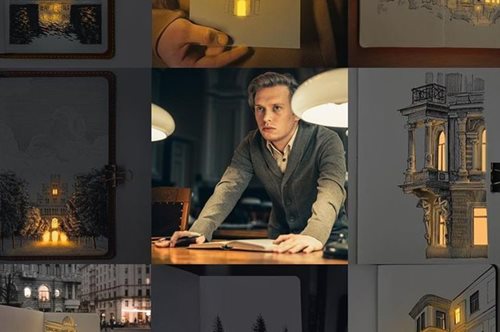 Το φως και η μαγεία πρωταγωνιστούν στα σχέδια του Nikita Busyak από το Χάρκοβο