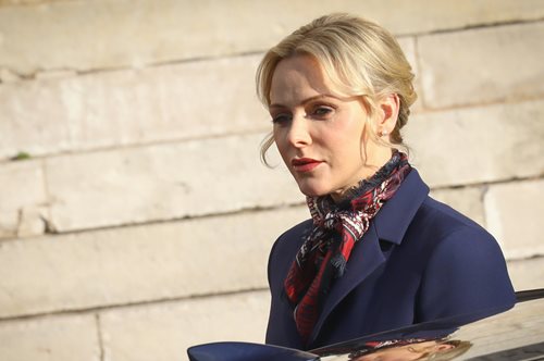 Η πριγκίπισσα του Μονακό Σαρλίν επέστρεψε στο φιλανθρωπικό της έργο