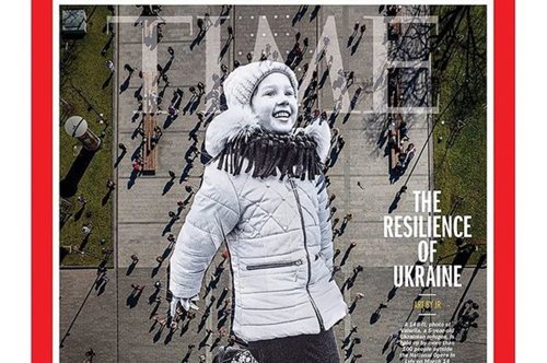 Το εκπληκτικό εξώφυλλο του περιοδικού Time απεικονίζει την ελπίδα στο πρόσωπο της Βαλέρια