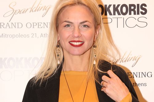 Χριστίνα Κοντοβά: Με την μικρή Άντα σε παιδικό πάρτι