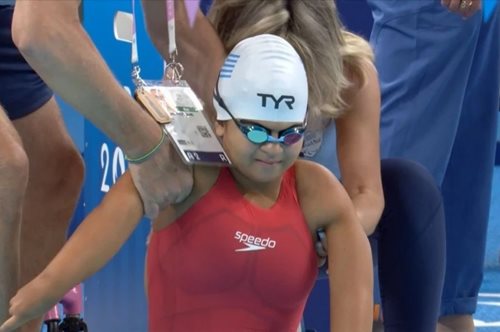 Παραολυμπιακοί Αγώνες: Συγκίνηση και αποθέωση για τη 12χρονη Αρετή Σπυρίδου που έκανε ρεκόρ