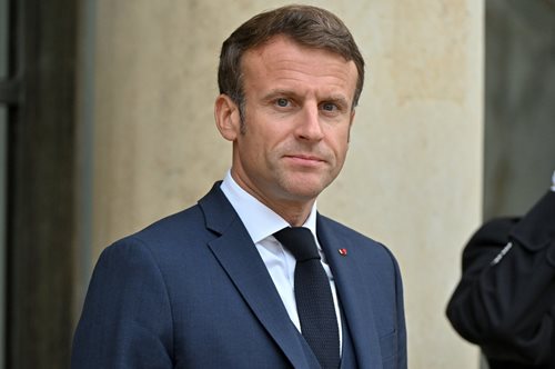 O Εμανουέλ Μακρόν 