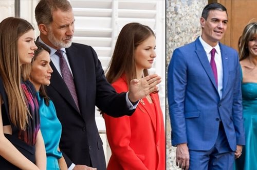 Γιορτή στο παλάτι της Ισπανίας: Η υποτονική Λετίσια και η Πρώτη Κυρία που την επισκίασε