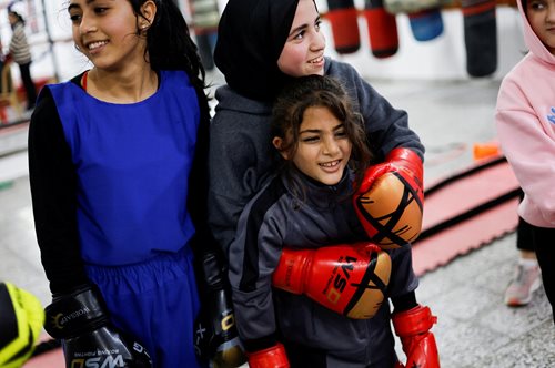 Σύλλογος πυγμαχίας μόνο για κορίτσια στη Γάζα- 
