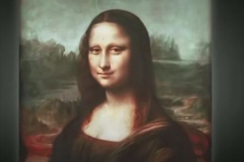 Η Μόνα Λίζα δέχτηκε επίθεση από μια…τάρτα α λα κρεμ