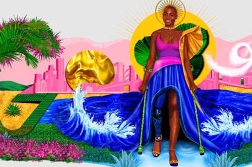 Mama Cax: Η Google τιμά σήμερα το μοντέλο με το ένα πόδι