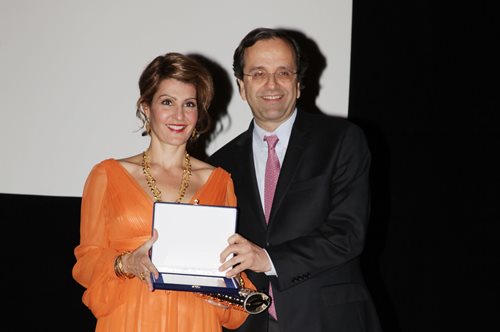 15 χρόνια πριν:  Αντώνης Σαμαράς και Νία Βαρντάλος σε μια απροσδόκητη συνάντηση