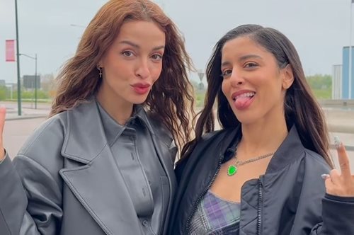 Eurovision 2024: Η συνάντηση της Μαρίνας Σάττι με την Ελένη Φουρέιρα