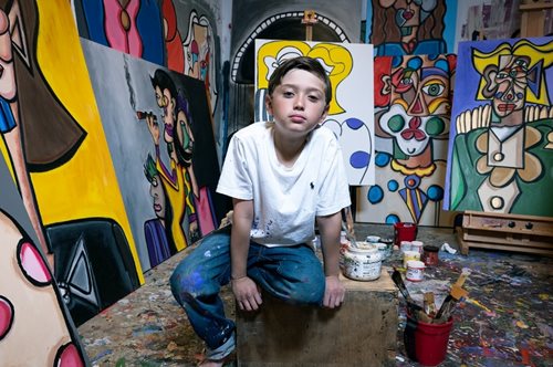 Αντρές Βαλένθια: Ο 11χρονος Picasso που μόλις πούλησε έργα 1,3 εκατ. δολαρίων