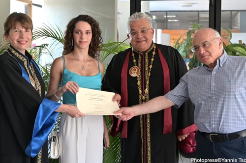 Ελένη Χατζηδημητρίου: Η πρώτη φοιτήτρια που αποφοίτησε με Άριστα 10 από την Σχολή Θετικών Επιστημών του ΑΠΘ