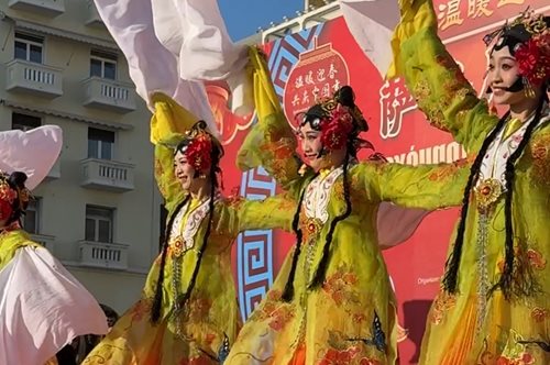 Η Θεσσαλονίκη γιόρτασε την Κινέζικη Πρωτοχρονιά και καλωσόρισε τη χρονιά του Δράκου