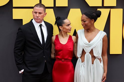 Ζόι Κράβιτζ: Ερωτευμένη όσο ποτέ στην πρεμιέρα του Blink Twice στο Λονδίνο