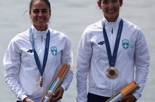 Ολυμπιακοί Αγώνες 2024: Κι άλλο μετάλλιο στην κωπηλασία μέσα σε λίγη ώρα - Χάλκινες Κοντού και Φίτσιου