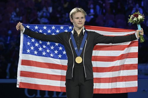 Απόλυτο Success με το τραγούδι τίτλων του Succession: Ο 19χρονος Ilia Malinin άφησε όλους άφωνους με τα έξι άλματά του