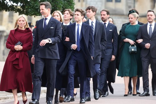 Μνημόσυνο για τον τέως βασιλιά Κωνσταντίνο στο Γουίνδσορ- Η ηχηρή απουσία του Γουίλιαμ