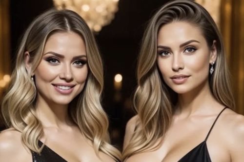 Σέξι δίδυμες αδερφές σαρώνουν στο instagram- μόνο που δεν είναι αληθινές