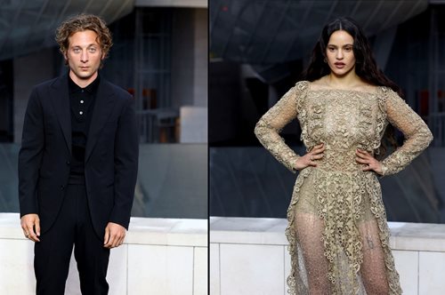 Παρίσι: Ο Τζέρεμι Άλαν Γουάιτ και η τραγουδίστρια Rosalia μαζί στο πάρτι της Louis Vuitton