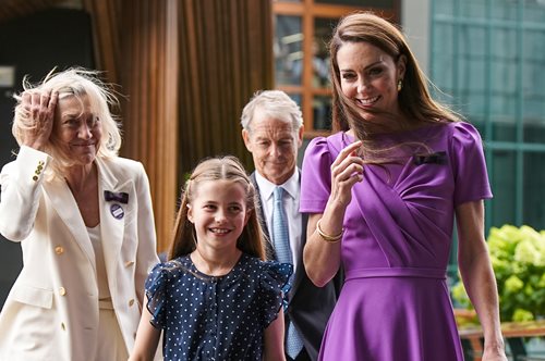 Η Κέιτ Μίντλετον ενθουσίασε το κοινό με την εμφάνιση της στο Wimbledon