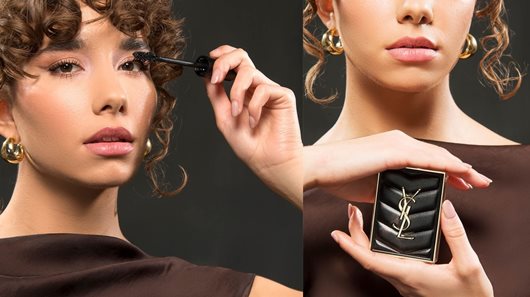 YSL Beauty Stories: H Μαριτίνα Τσελέντη συστήνεται μέσα από τα δικά της αγαπημένα makeup looks για τις γιορτές