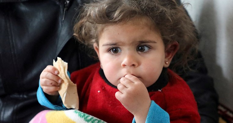 Σύρια, σεισμός, 18 μηνών κοριτσάκι