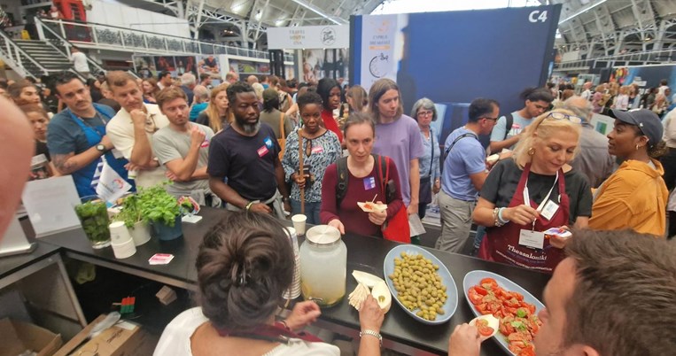 χορτόπιτα, food festival, λονδίνο