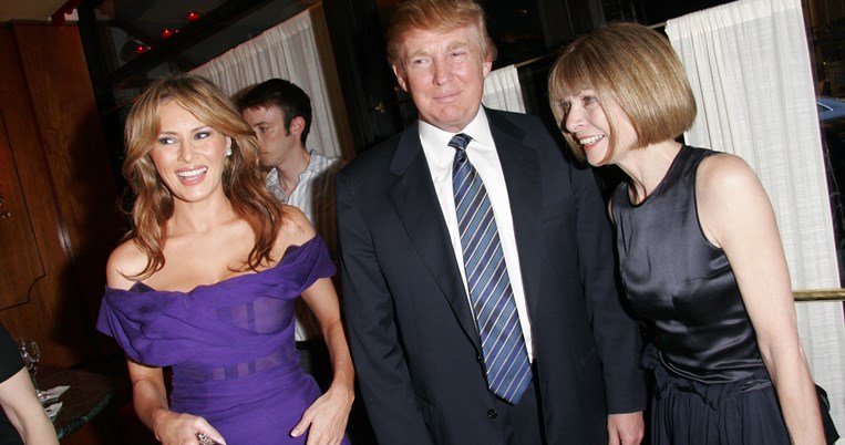 Melania Trump - Donald Trump - Anna Wintour