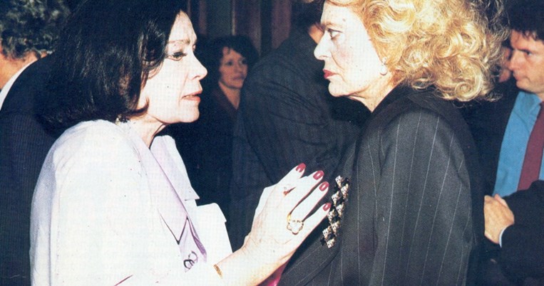 Μελίνα Μερκούρη και Τζένη Καρέζη