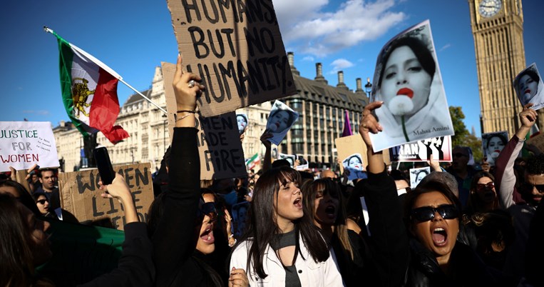 Ιράν, διαδηλώσεις στο Λονδίνο