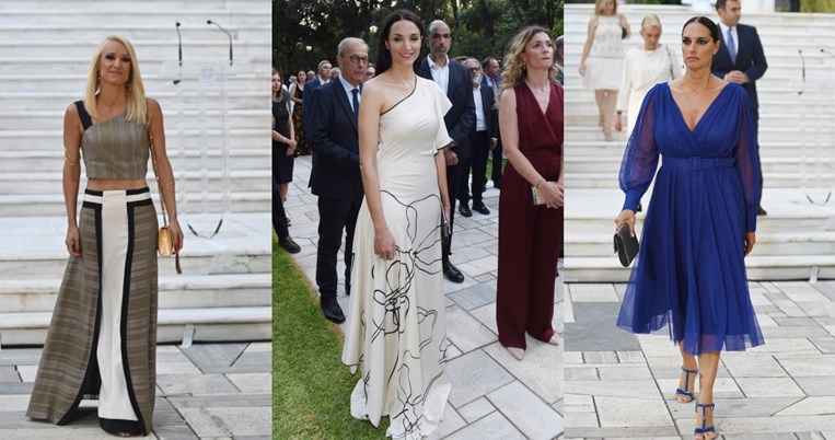 Προεδρικό Μέγαρο | Οι εμφανίσεις των καλεσμένων στη δεξίωση για την 48η επέτειο αποκατάστασης της Δημοκρατίας