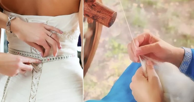 Νυφικό από μαλλί