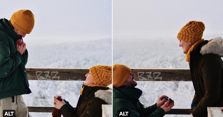 ταυτόχρονη πρόταση γάμου, Αγγλία